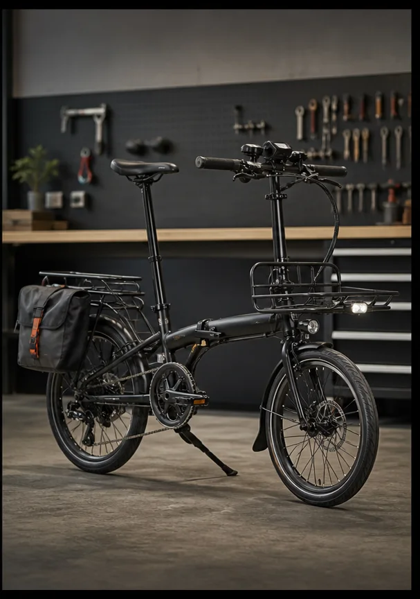 城市载物：让电脑、买菜与周末装备各有位置改装方案示意